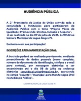 AUDIÊNCIA PÚBLICA