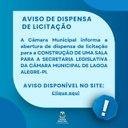 AVISO DE DISPENSA DE LICITAÇÃO Nº 15/2025.