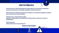 NOTA PÚBLICA